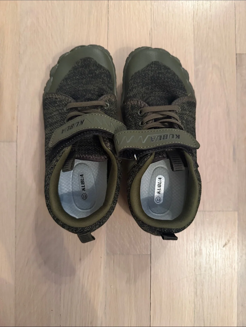 Kids Olive Green Active Sneakers